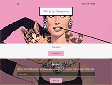 Tablet Screenshot of oohlala-consignment.com
